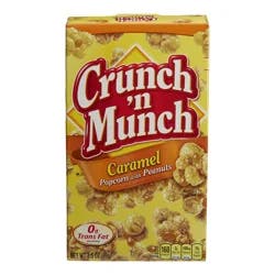 Crunch 'n Munch Caramel Popcorn with Peanuts 3.5 oz