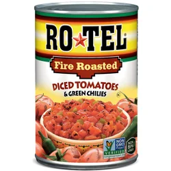 Rotel ROTEL Fire Roasted Diced Tomatoes and Green Chilies, 10 oz.