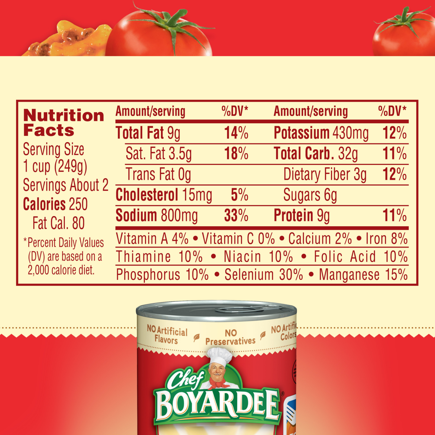 slide 3 of 8, Chef Boyardee Beefaroni Value Pack, 4 ct; 15 oz