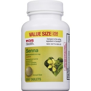 slide 1 of 1, CVS Health Senna Laxative Tablets, 250 ct
