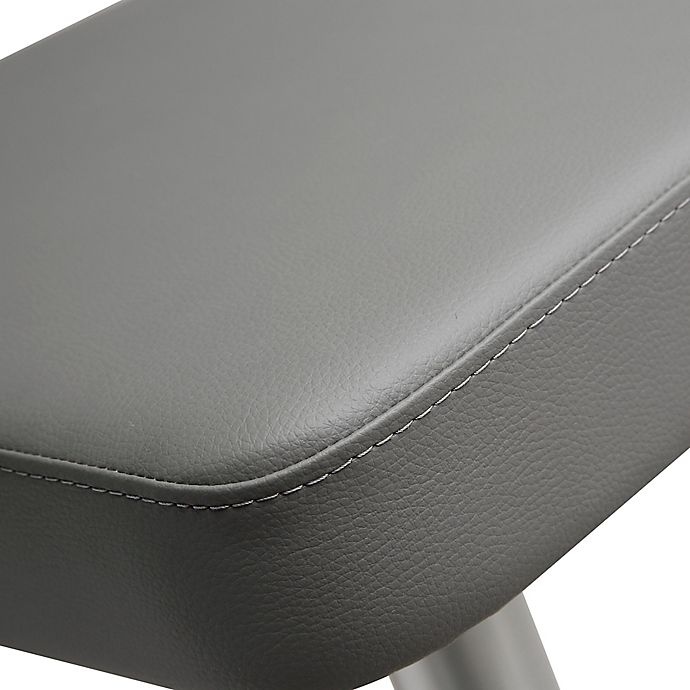 slide 4 of 5, TOV Furniture Cosmo Steel Bar Stool - Grey, 1 ct