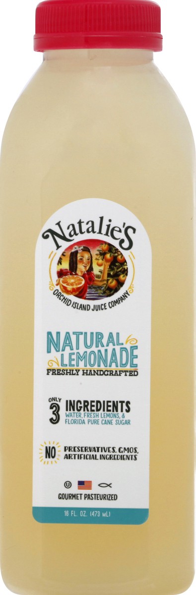 slide 4 of 12, Natalie's Natural Lemonade 16 fl oz, 16 fl oz
