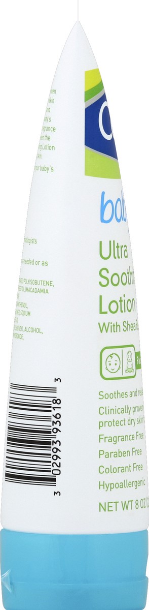 slide 3 of 6, Cetaphil Baby Ultra Soothing Lotion with Shea Butter, 8 oz, 8 fl oz