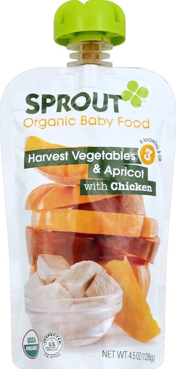 slide 1 of 2, Sprout Baby Food 4.5 oz, 4.5 oz