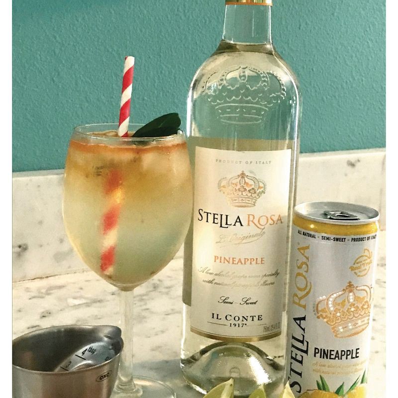 slide 8 of 8, Stella Rosa Pineapple Semi-Sweet White Wine 2Pk/250 ml, 2 ct; 250 ml