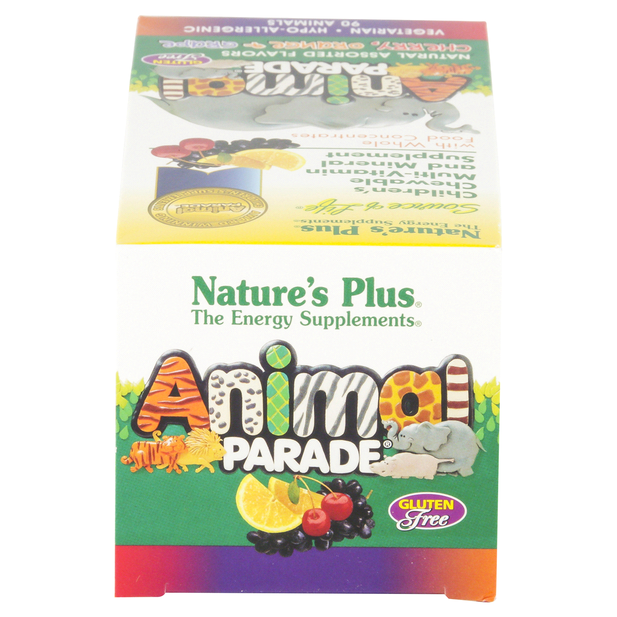 slide 6 of 6, Nature's Plus Animal Parade Assorted Chew - Fruit Flavor, 90 ct