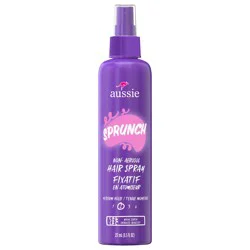 Aussie Sprunch Non-Aerosol Hair Spray for Curly Hair and Wavy Hair, 8.5 fl oz