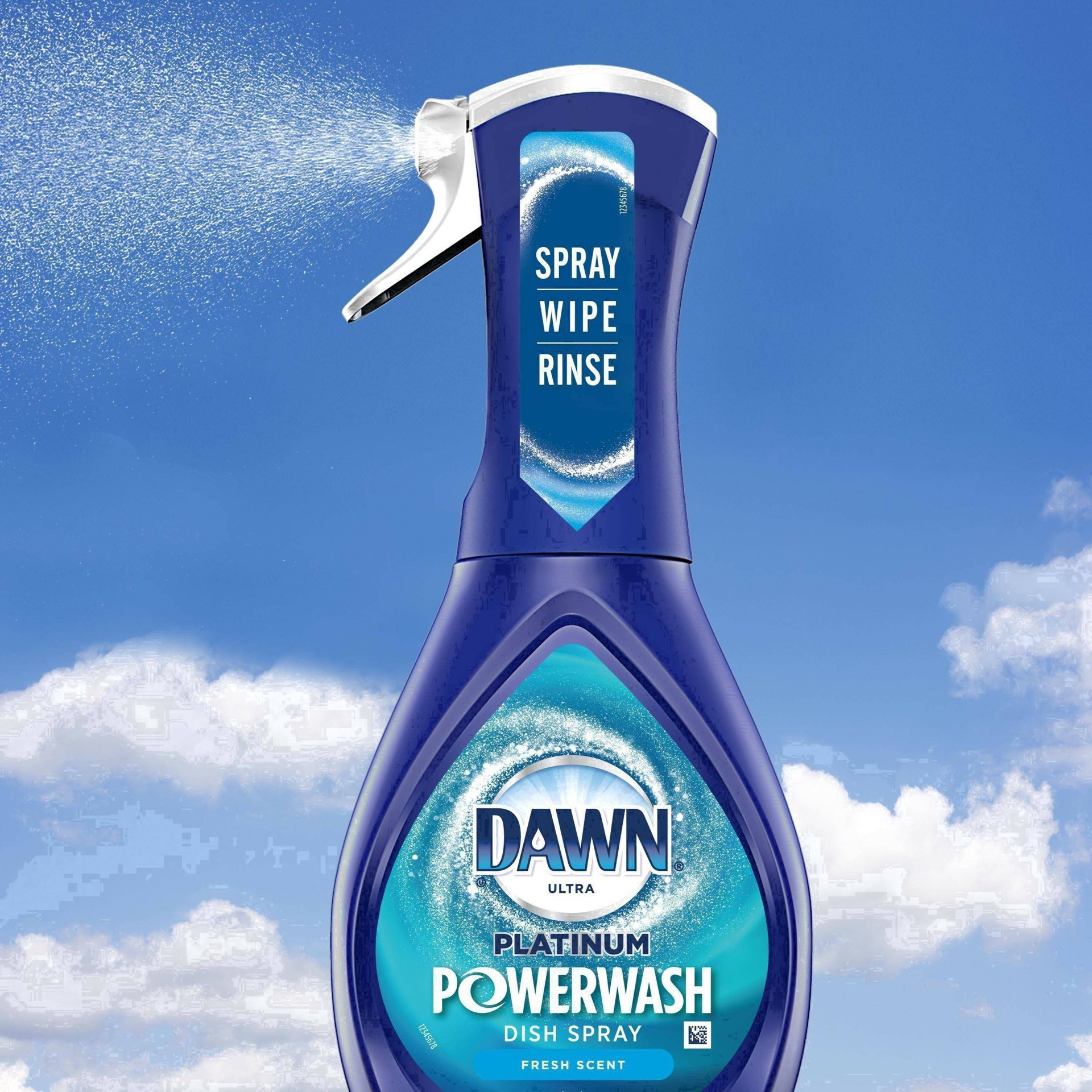slide 24 of 125, Dawn Platinum Power Wash Fresh Scent Dish Spray, 16 fl oz