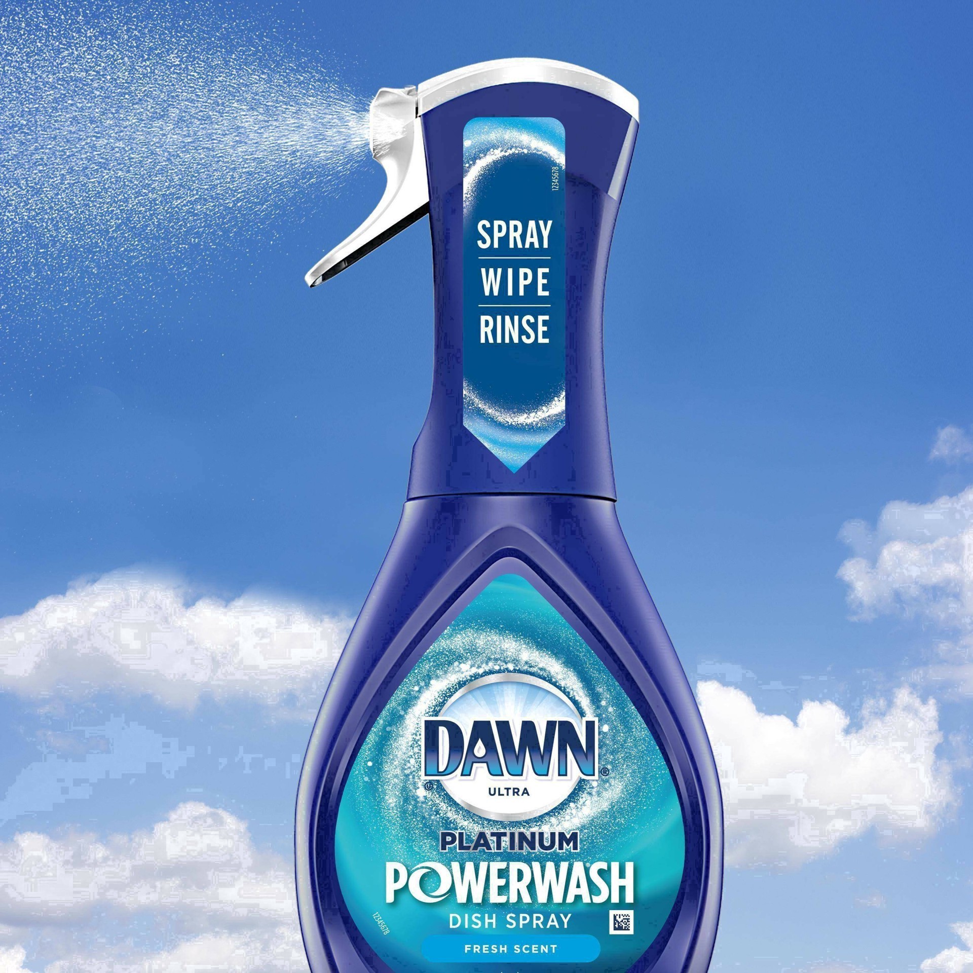 slide 92 of 125, Dawn Powerwash Fresh Dish Spray, Liquid Dish Soap Starter Kit, 16 Fl Oz, 16 fl oz