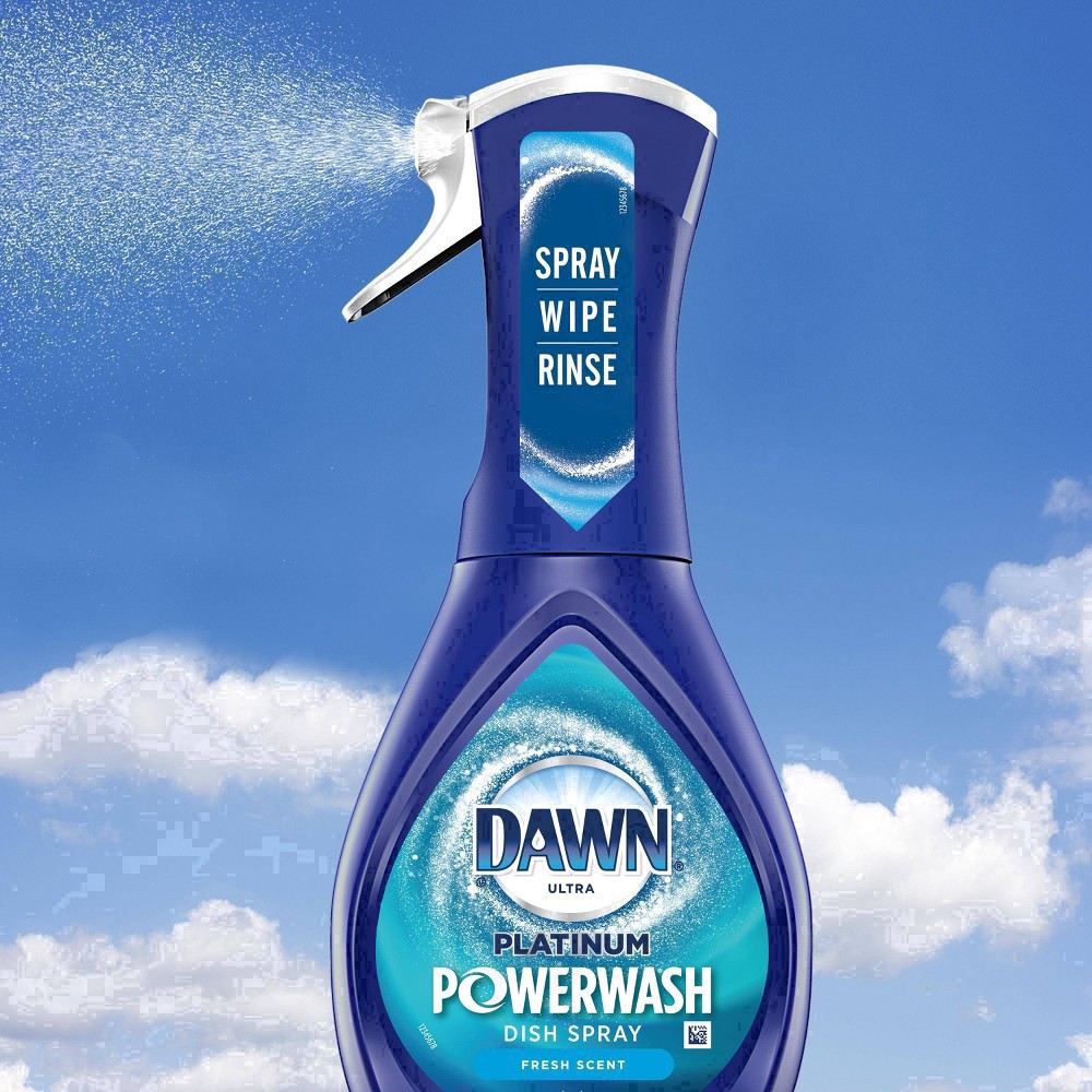 slide 32 of 125, Dawn Platinum Power Wash Fresh Scent Dish Spray, 16 fl oz