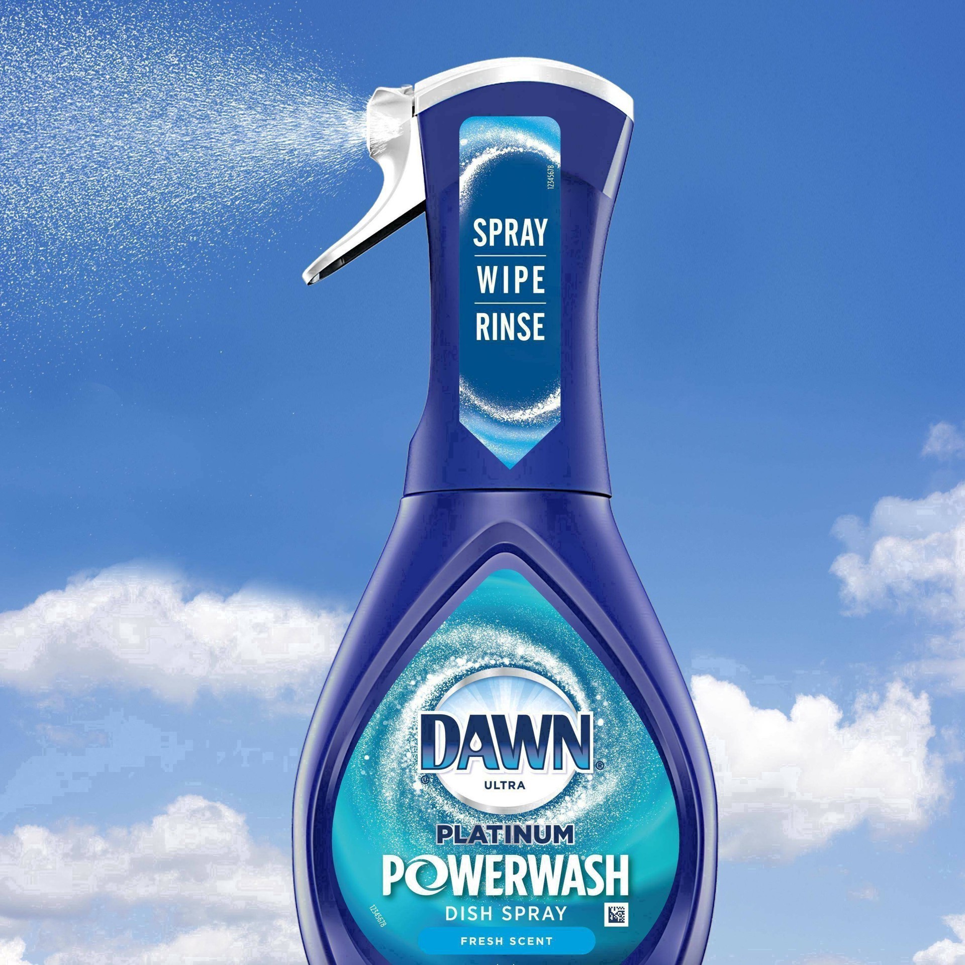 slide 92 of 125, Dawn Platinum Power Wash Fresh Scent Dish Spray, 16 fl oz