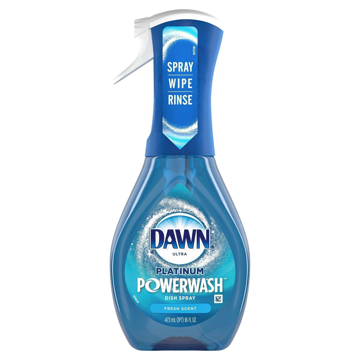slide 64 of 125, Dawn Platinum Power Wash Fresh Scent Dish Spray, 16 fl oz