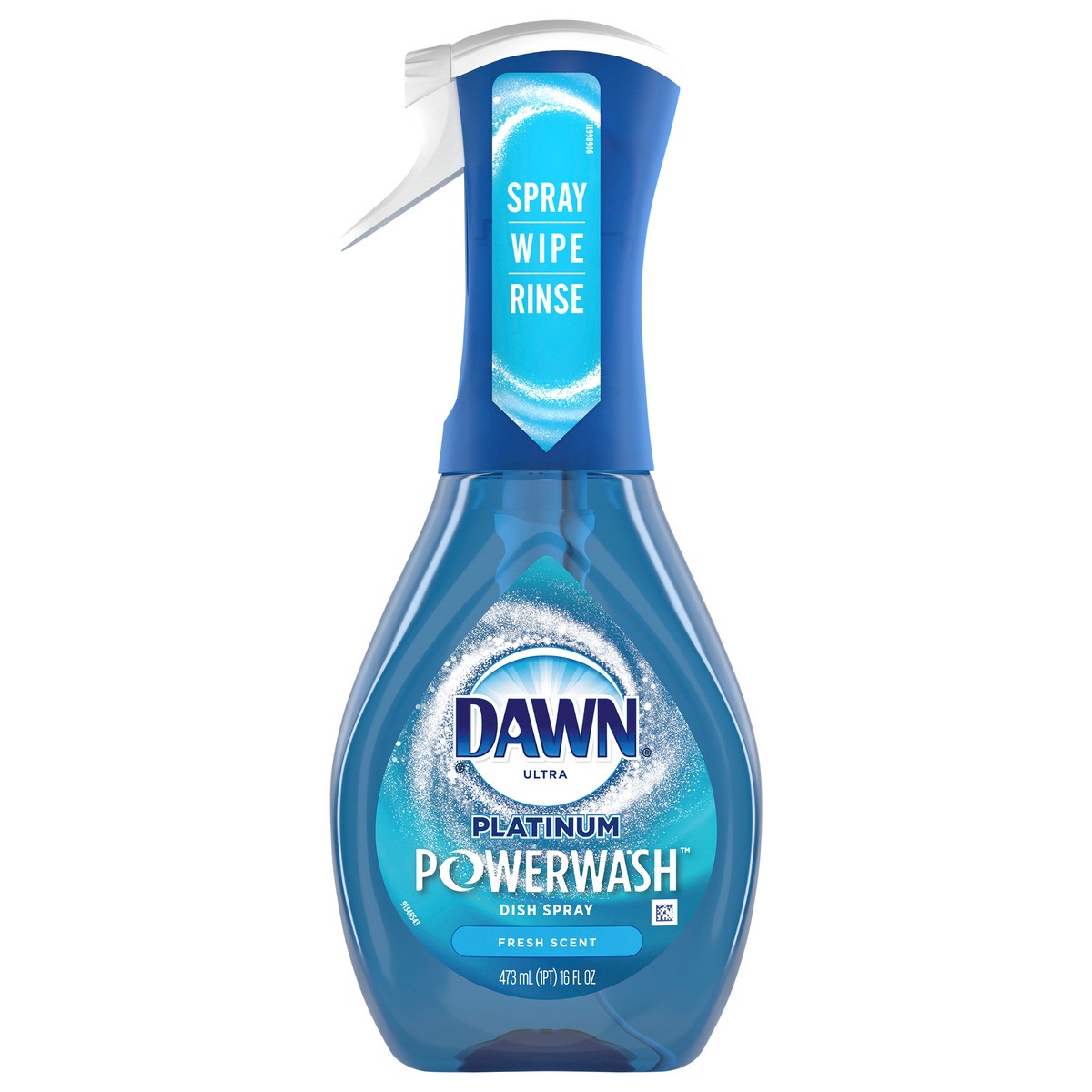 slide 1 of 125, Dawn Platinum Power Wash Fresh Scent Dish Spray, 16 fl oz