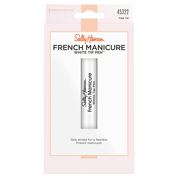 slide 1 of 1, Sally Hansen Complete Treatment French Manicure Pen Fine Tip, 1 ct