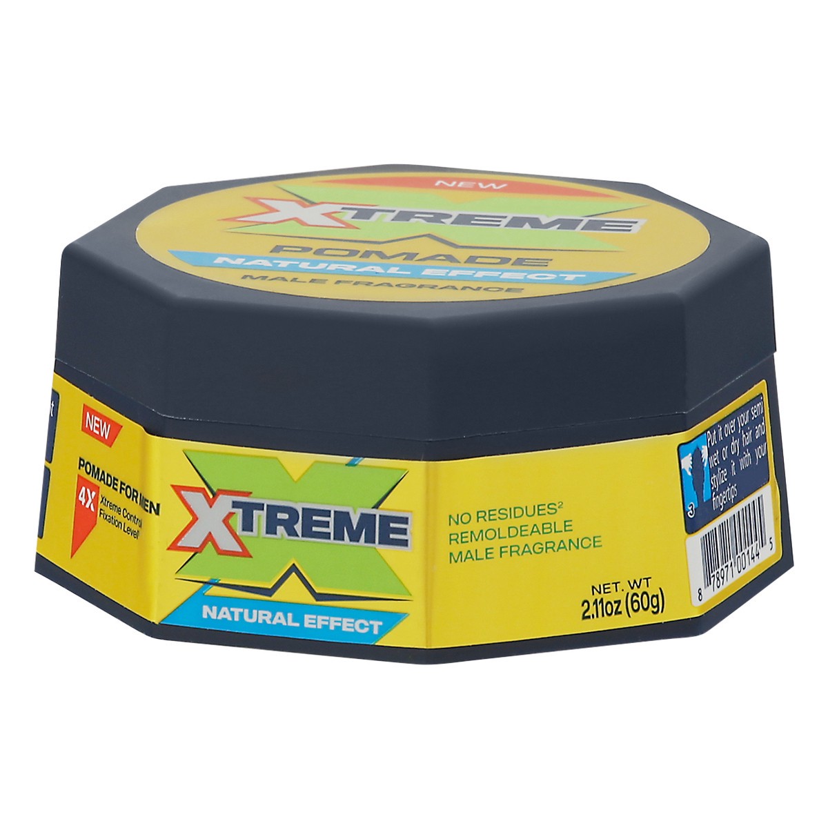 slide 2 of 9, Xtreme Natural Effect Pomade for Men 2.11 oz, 2.11 oz