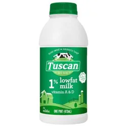 Tuscan 1% Lowfat Milk Pint