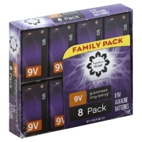 slide 1 of 9, Signature Select Family Pack 9V Alkaline Batteries 8 ea, 