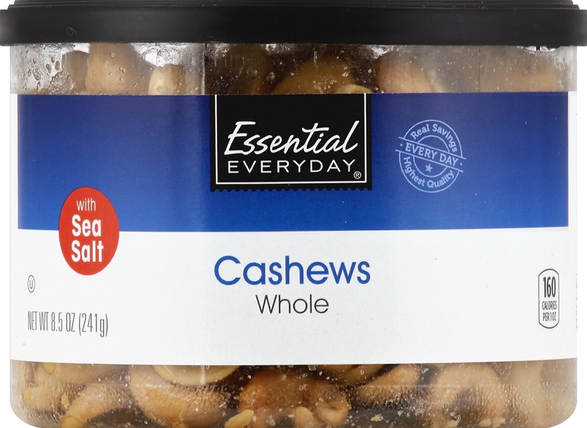 slide 6 of 6, Essential Everyday Whole Cashews, 8.5 oz