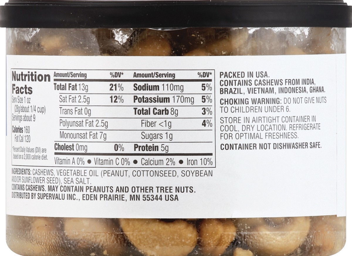 slide 3 of 6, Essential Everyday Whole Cashews, 8.5 oz