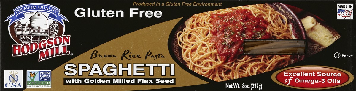 slide 4 of 4, Hodgson Mill Gluten Free Brown Rice Spaghetti, 8 oz