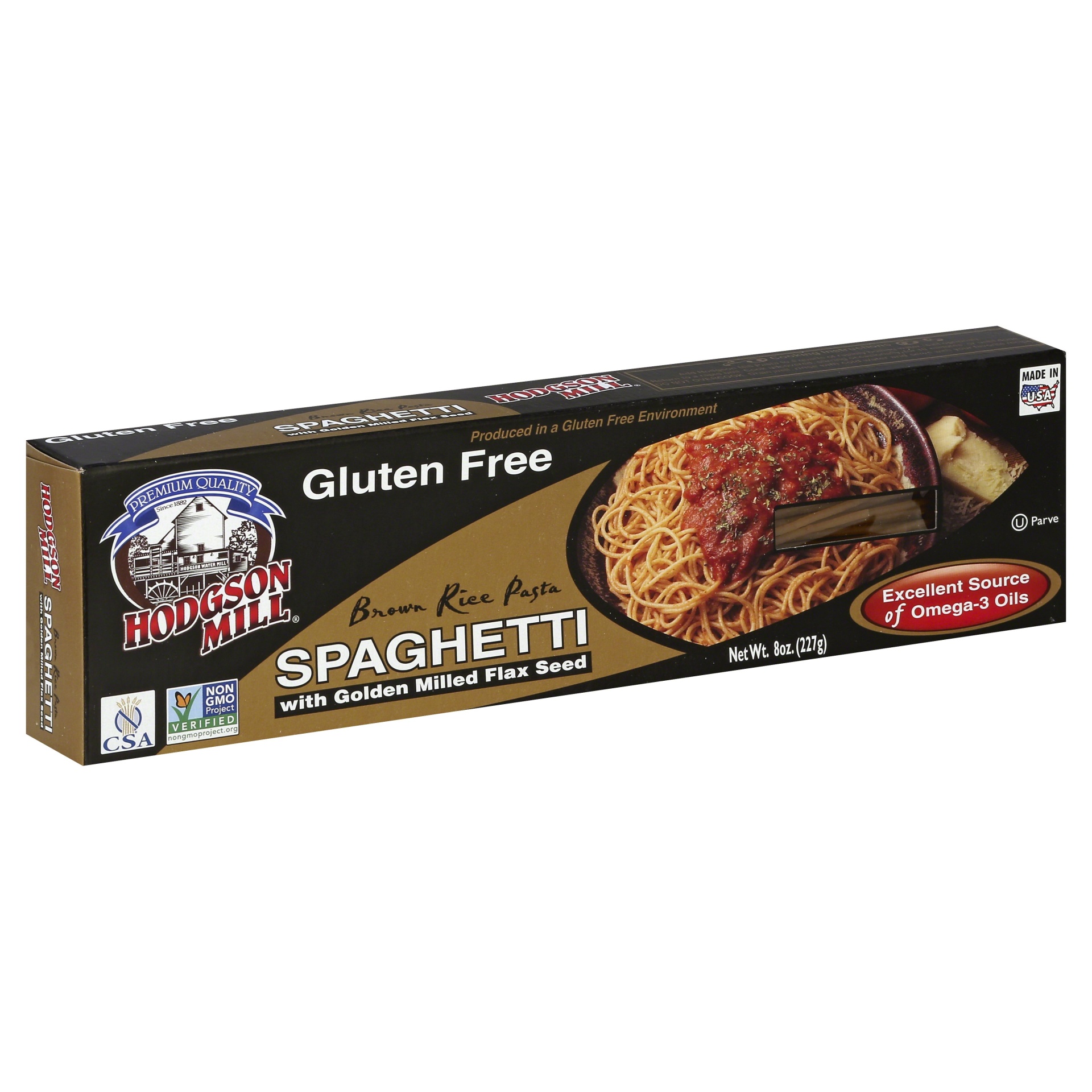 slide 1 of 4, Hodgson Mill Gluten Free Brown Rice Spaghetti, 8 oz