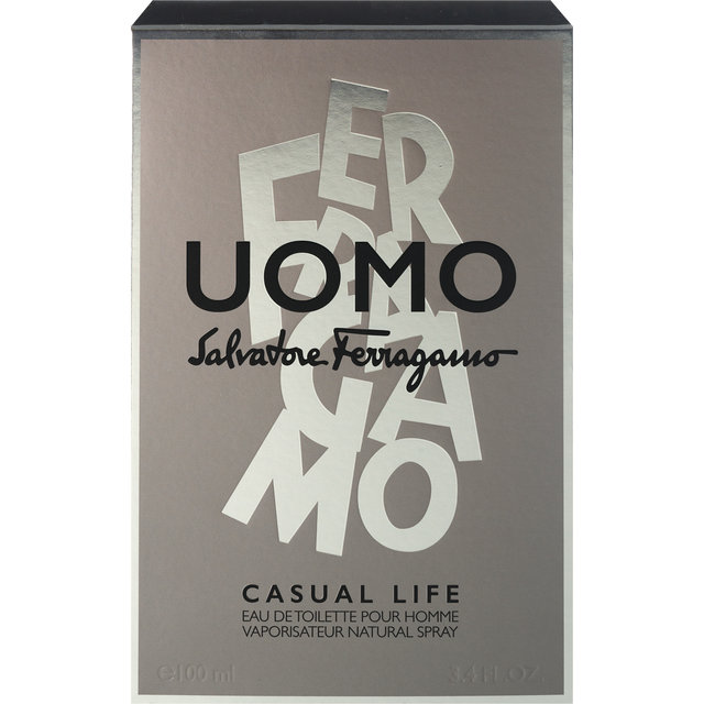 slide 1 of 1, Uomo Casual Life Men Edt 3.4 Oz, 1 ct