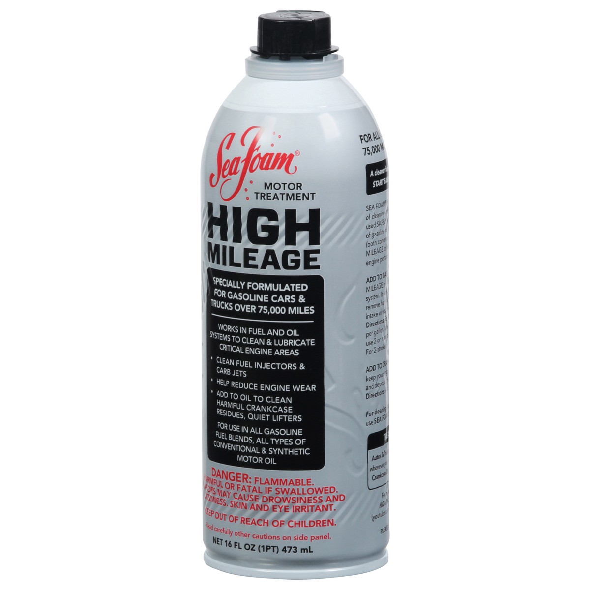 slide 7 of 9, Sea Foam Seafoam High Mileage Motor Treatment, 16 oz