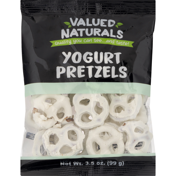 slide 1 of 1, Valued Naturals Yogurt Pretzels, 3.5 oz