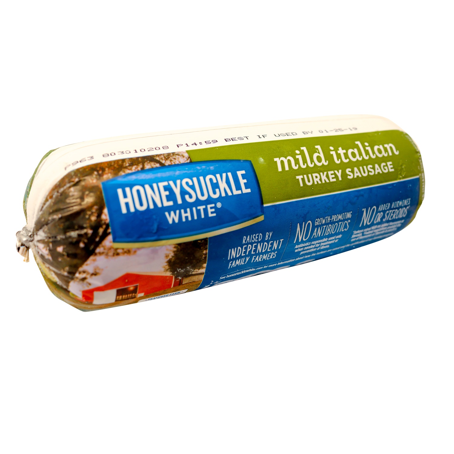 slide 2 of 5, Honeysuckle White Mild Italian Turkey Sausage, 1 lb