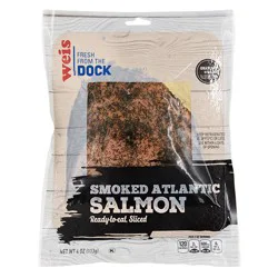 Weis Fresh from the Dock Cold Smoked Gravlax Atlantic Salmon