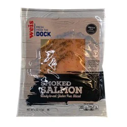 Weis Fresh from the Dock Cold Smoked Gravlax Atlantic Salmon