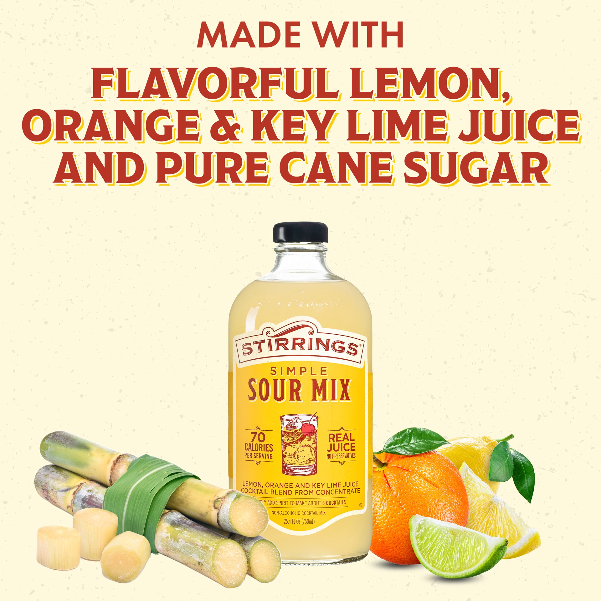 slide 2 of 2, Stirrings Simple Sour Mix 25.4 fl oz, 25.4 fl oz