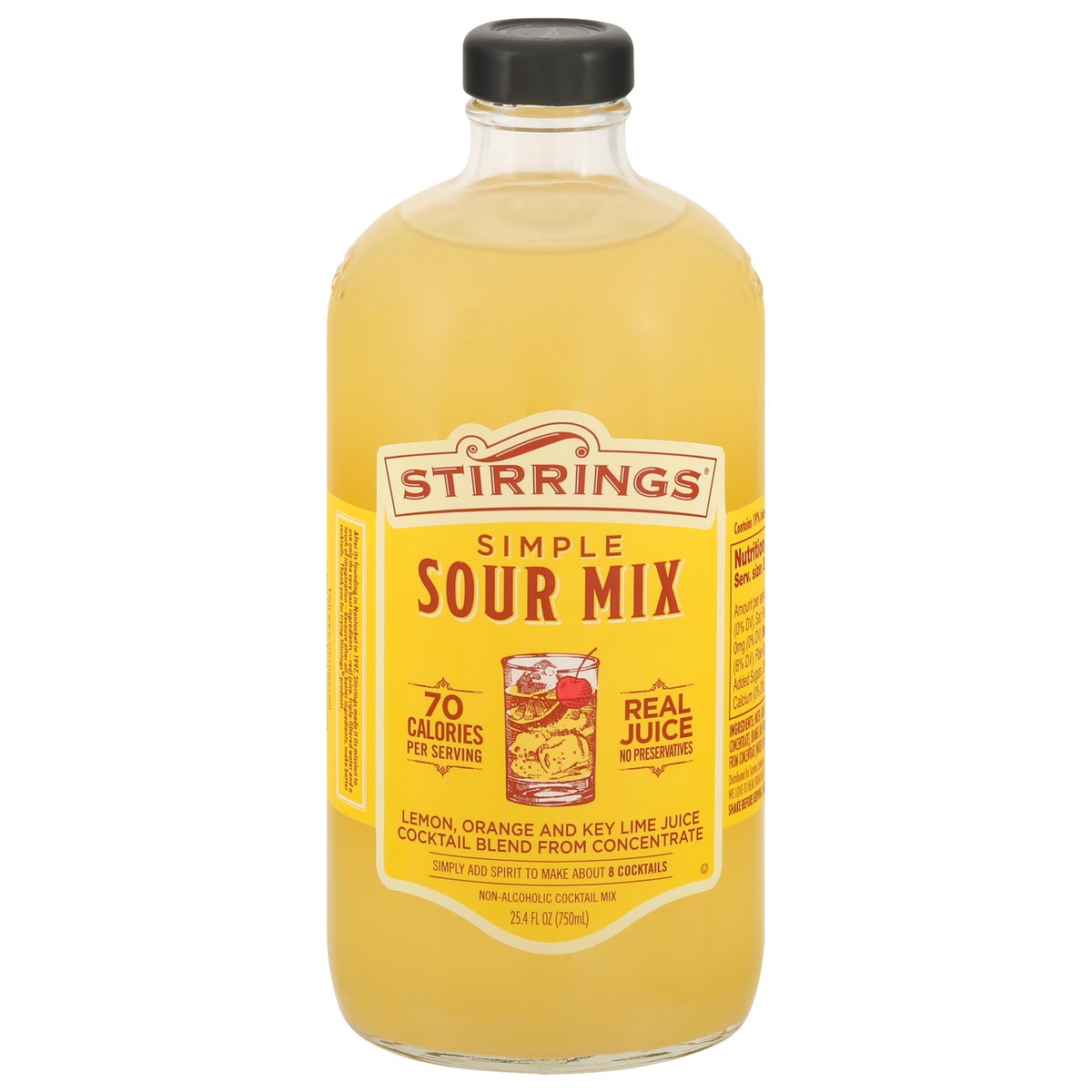 slide 1 of 2, Stirrings Simple Sour Mix 25.4 fl oz, 25.4 fl oz