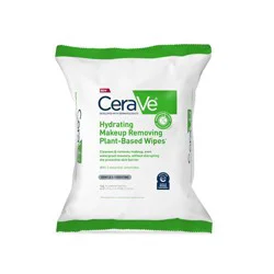 CeraVe Hydrating Plant Based Makeup Removing Wipes
