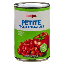 Meijer Diced Petite Tomatoes