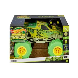 Mattel Hot Wheels Monster Trucks 1:15 Scale Gunkster RC Vehicle