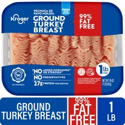 Kroger 99% Lean Ground Turkey Breast