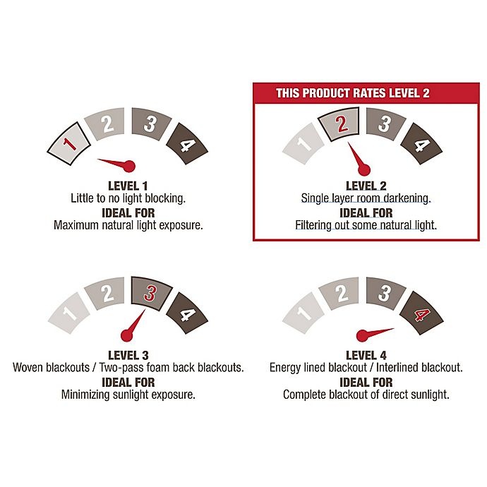 slide 4 of 4, Finesse Grommet Top Window Curtain Panel Pair - Natural, 108 in