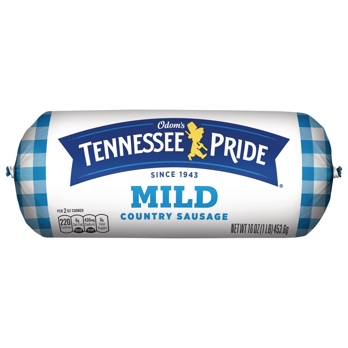 slide 1 of 3, Odom's Tennessee Pride Mild Country Sausage 16 oz, 16 oz