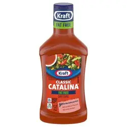 Kraft Classic Catalina Fat Free Salad Dressing, 16 fl oz Bottle