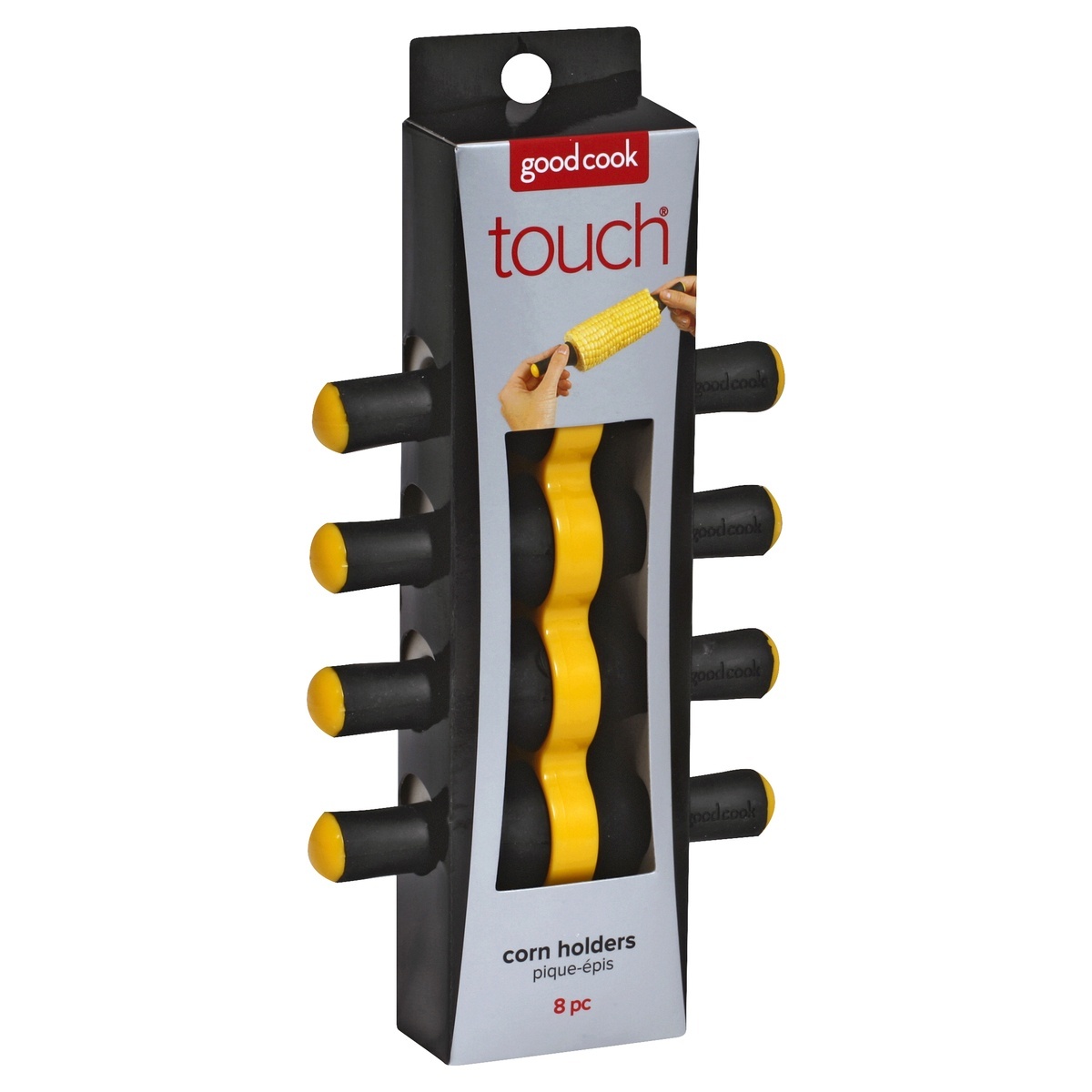 slide 1 of 4, Good Cook Touch Corn Holders, 8 ct