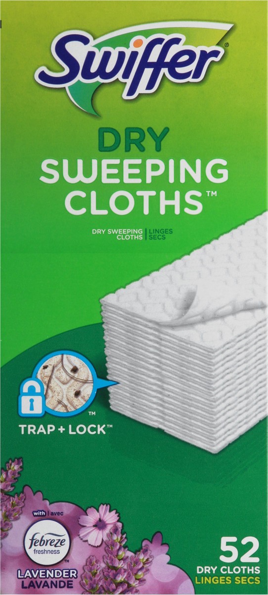 slide 4 of 13, Swiffer Lavender Dry Sweeping Cloths 2 Packs 2 ea, 2 ct