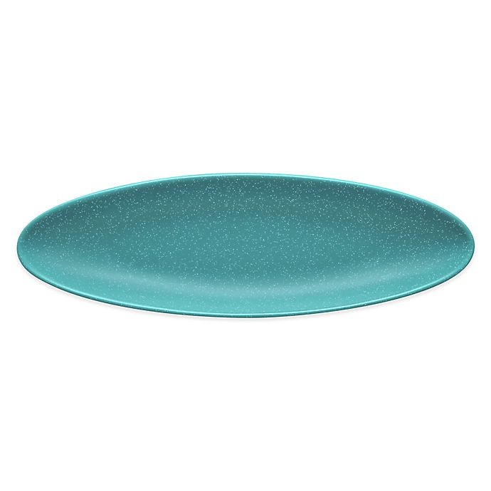 slide 1 of 1, Noritake Colorwave Oblong Tray - Turquoise, 9 in