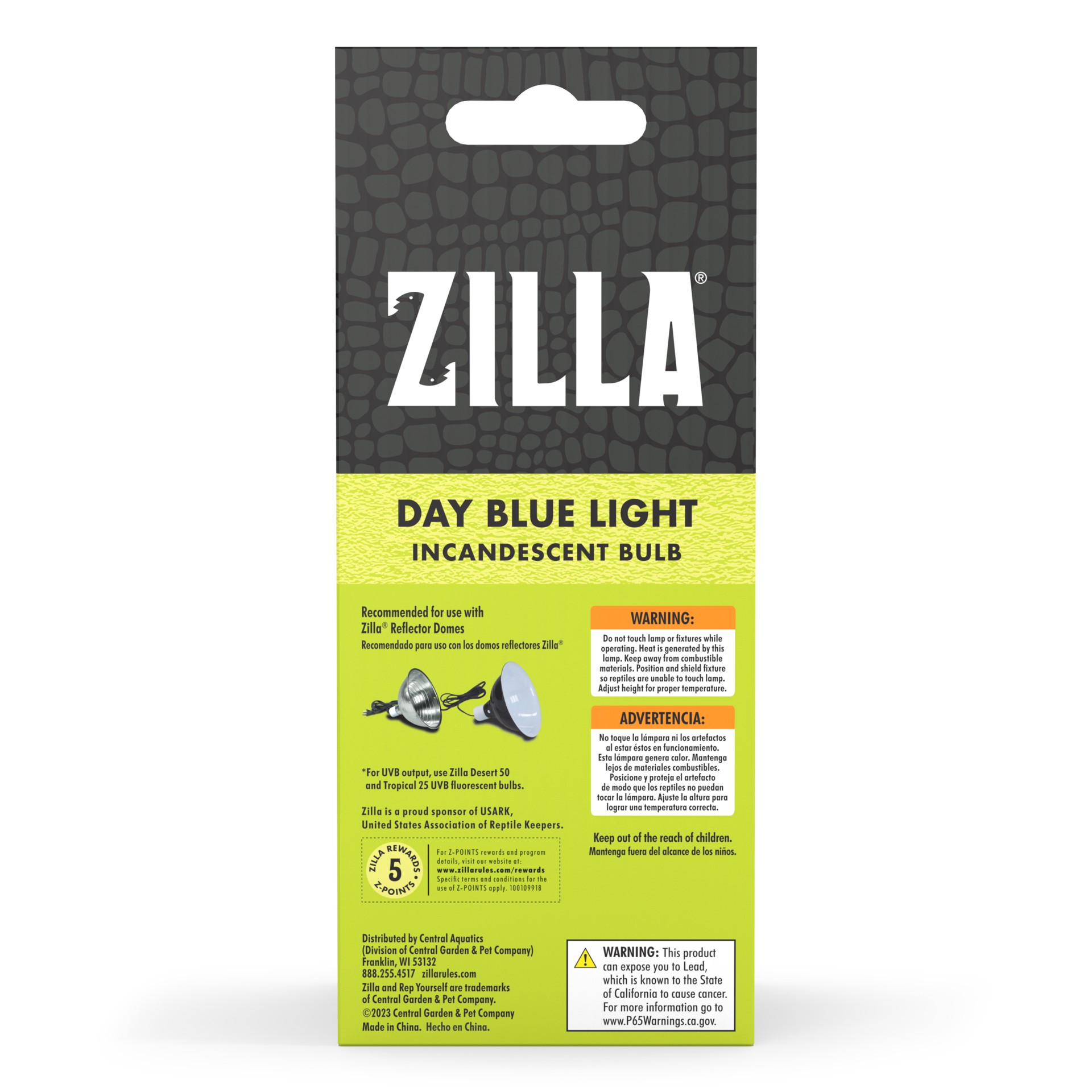 slide 6 of 6, Zilla Incandescent Bulbs Day Blue 100 Watts, 1 ct