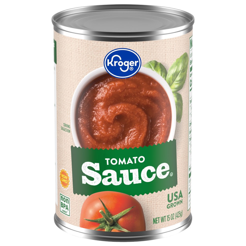 slide 1 of 4, Kroger Tomato Sauce, 15 oz