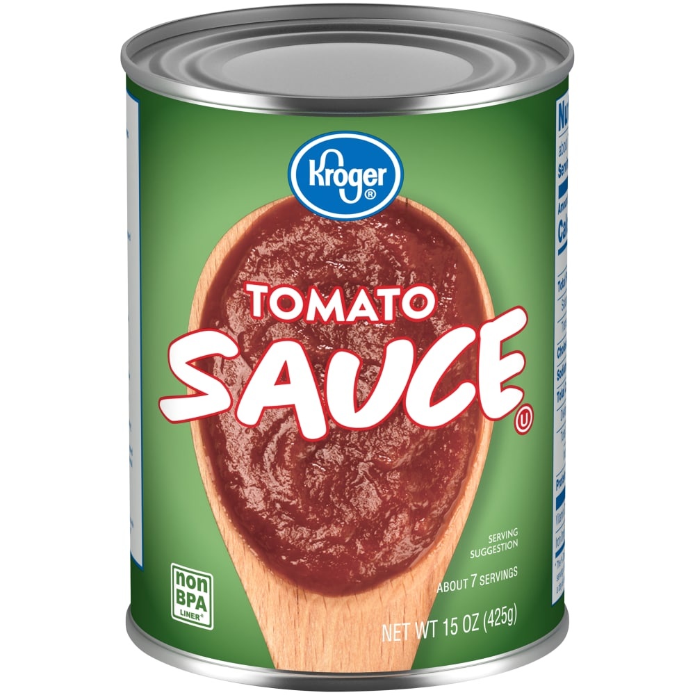 slide 1 of 1, Kroger Tomato Sauce, 15 oz
