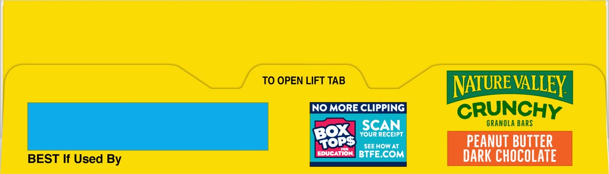 slide 7 of 9, Nature Valley Crunchy Granola Bars, Peanut Butter Dark Chocolate, 12 bars, 6 ct