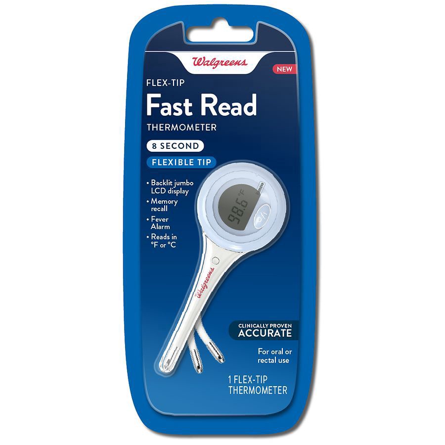 slide 2 of 4, Walgreens Speed Read Thermometer, 1 ct