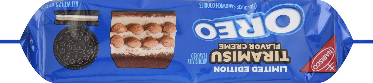 slide 8 of 10, Oreo Limited Edition Tiramisu Flavor Creme Chocolate Sandwich Cookies 12.2 oz, 12.2 oz