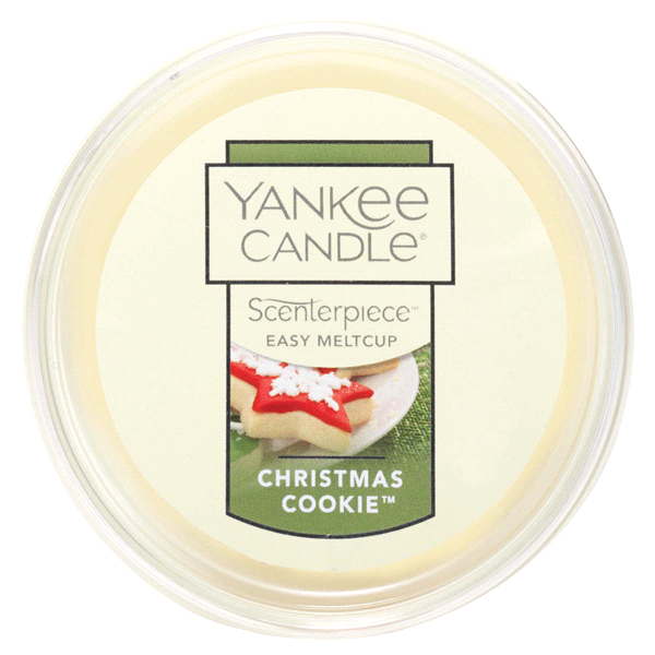 slide 1 of 1, Yankee Candle Scenterpiece Wax Cup Christmas Cookie, 2.2 oz